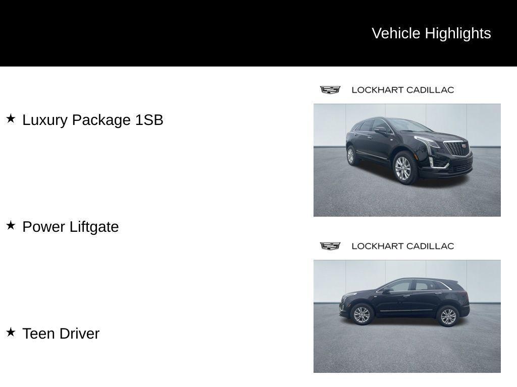 new 2025 Cadillac XT5 car, priced at $48,315