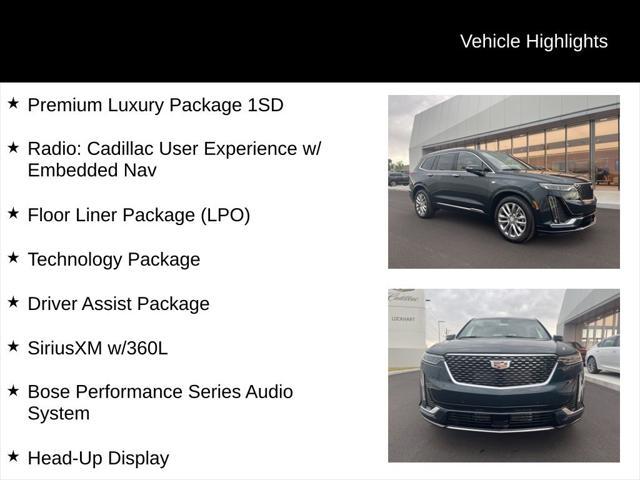 new 2024 Cadillac XT6 car, priced at $65,300