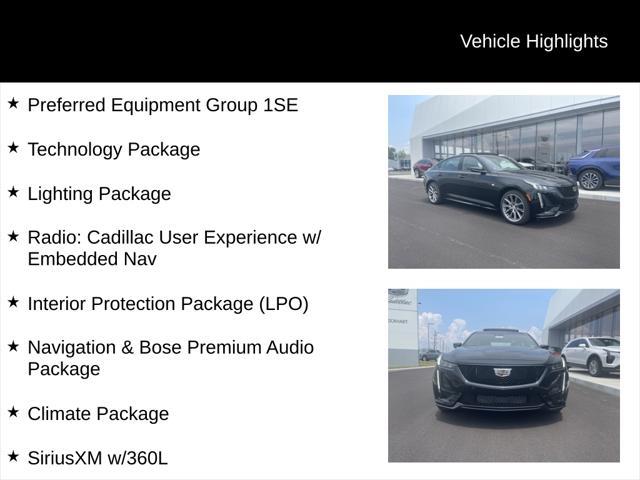 new 2024 Cadillac CT5 car, priced at $56,640