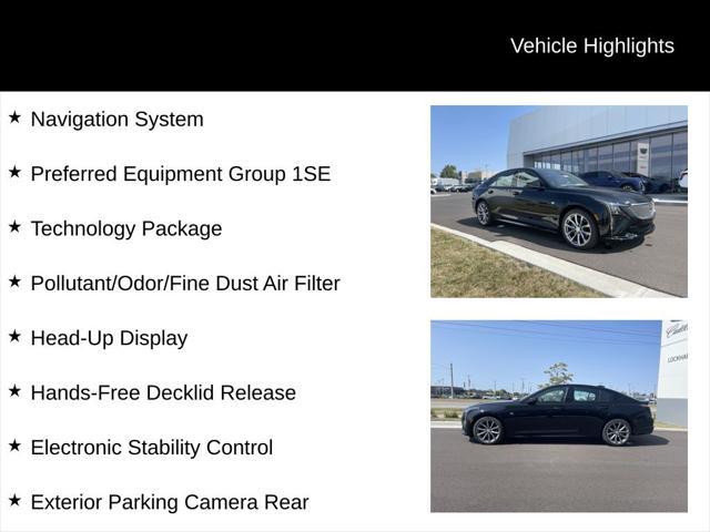 new 2025 Cadillac CT5 car, priced at $57,485
