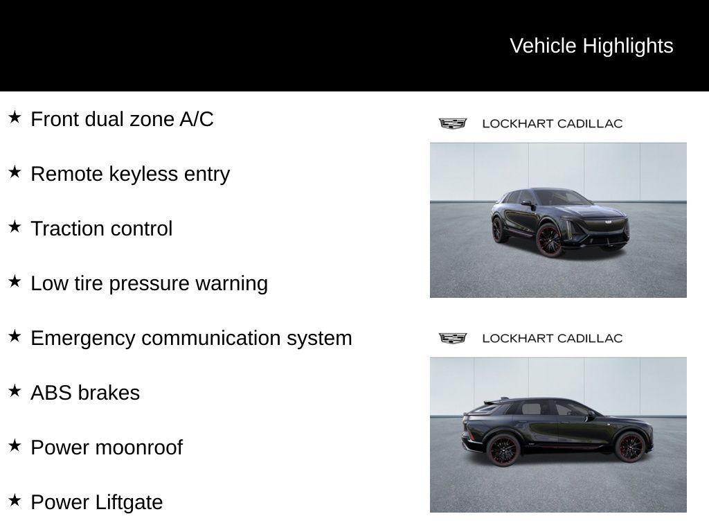 new 2026 Cadillac LYRIQ car, priced at $91,600
