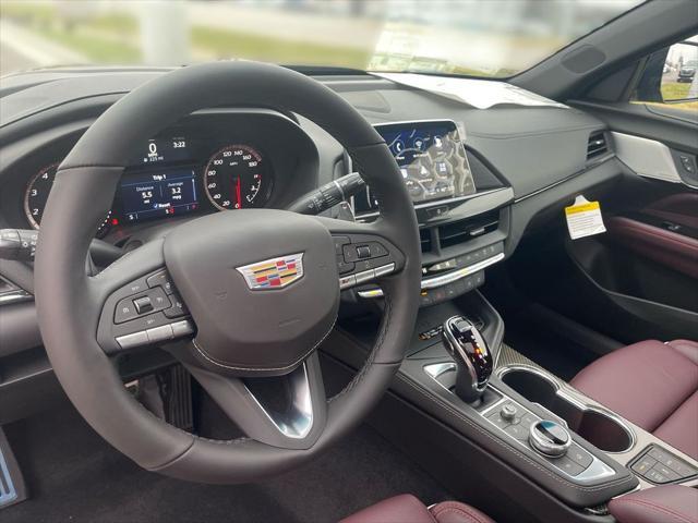 new 2025 Cadillac CT4-V car, priced at $54,430