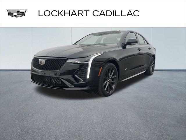 new 2025 Cadillac CT4-V car, priced at $54,430