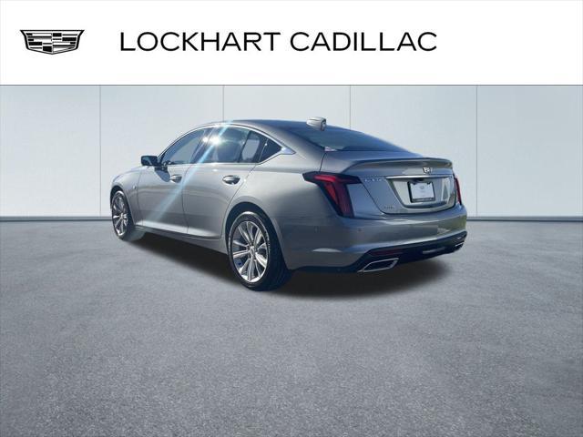 new 2025 Cadillac CT5 car, priced at $56,955