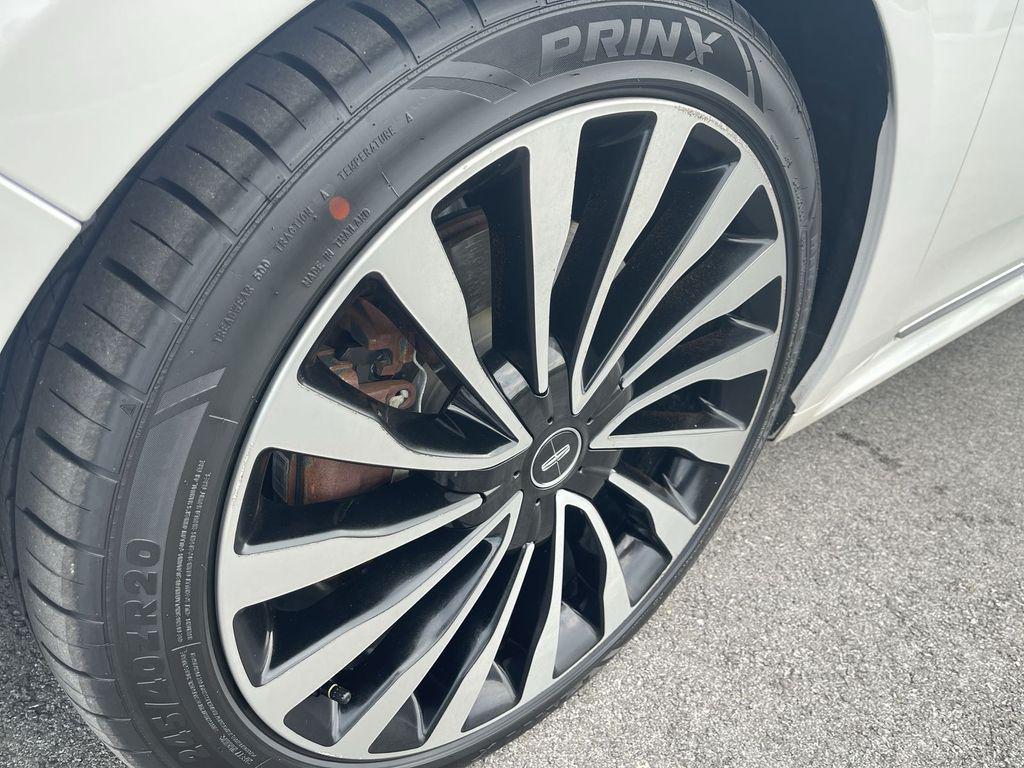 used 2017 Lincoln Continental car, priced at $22,500