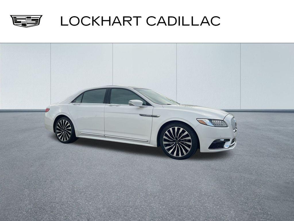 used 2017 Lincoln Continental car, priced at $22,500