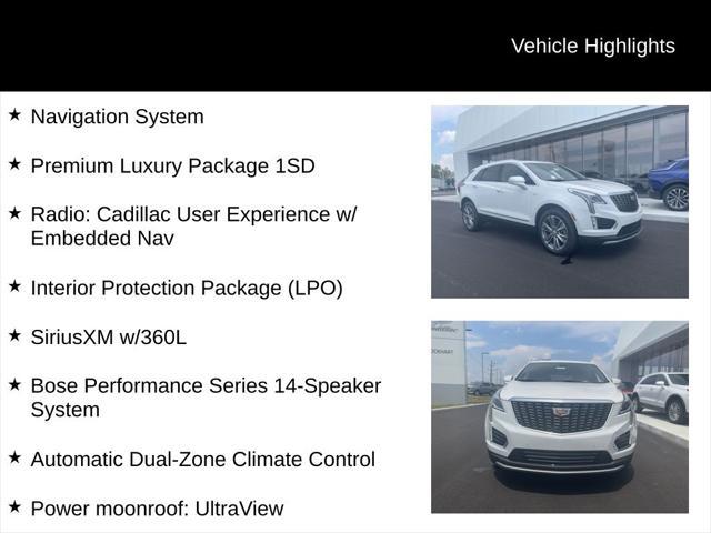 new 2024 Cadillac XT5 car, priced at $55,140