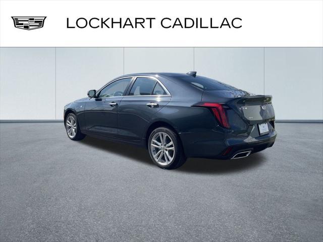 new 2025 Cadillac CT4 car, priced at $42,110