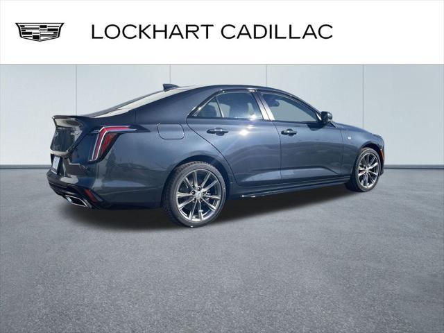 new 2025 Cadillac CT4 car, priced at $50,885