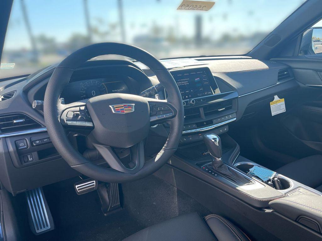 new 2025 Cadillac CT4 car, priced at $50,885