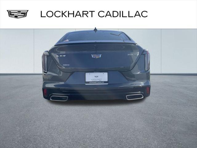 new 2025 Cadillac CT4 car, priced at $50,885