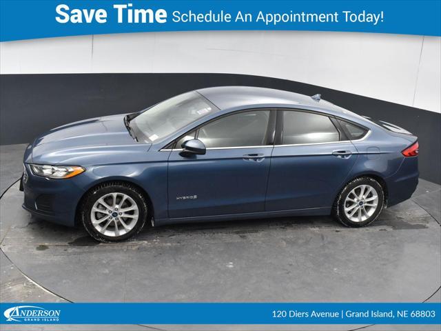 used 2019 Ford Fusion Hybrid car, priced at $12,500