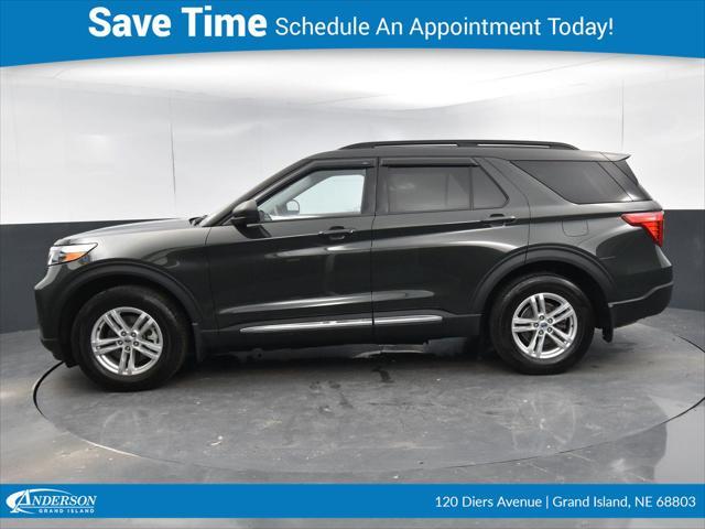 used 2022 Ford Explorer car, priced at $35,600