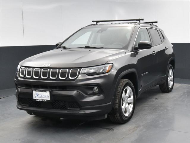 used 2022 Jeep Compass car, priced at $23,600