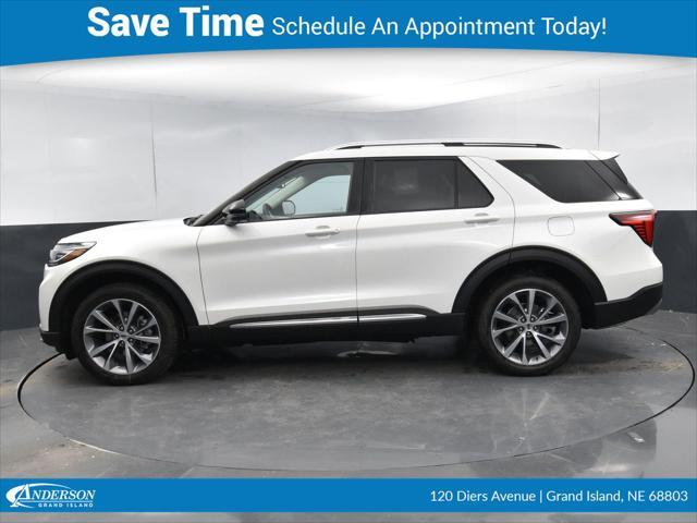 new 2025 Ford Explorer car, priced at $58,660