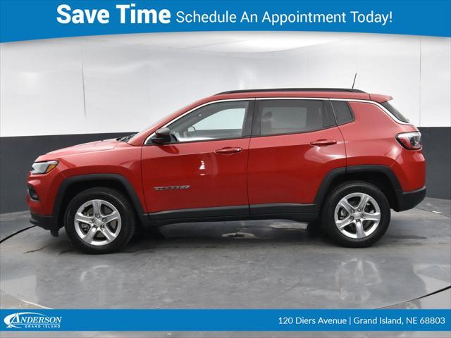 used 2024 Jeep Compass car, priced at $25,250