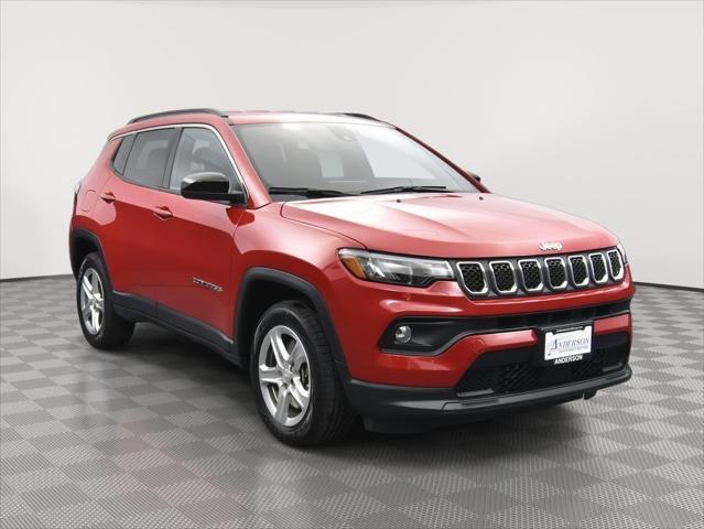 used 2024 Jeep Compass car, priced at $22,540