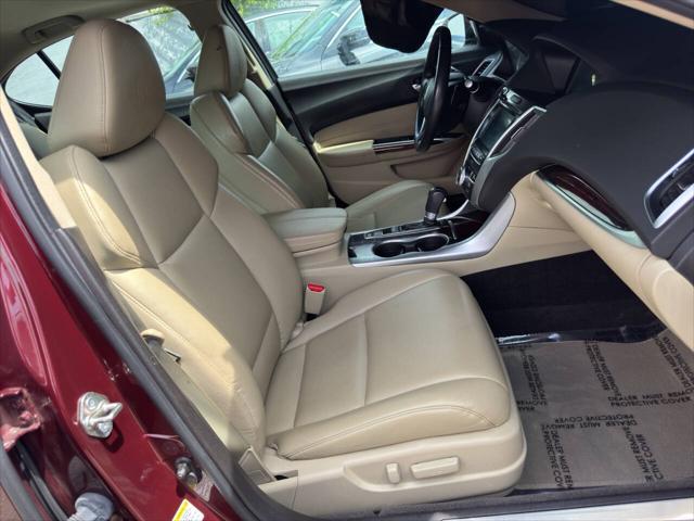 used 2015 Acura TLX car, priced at $13,999
