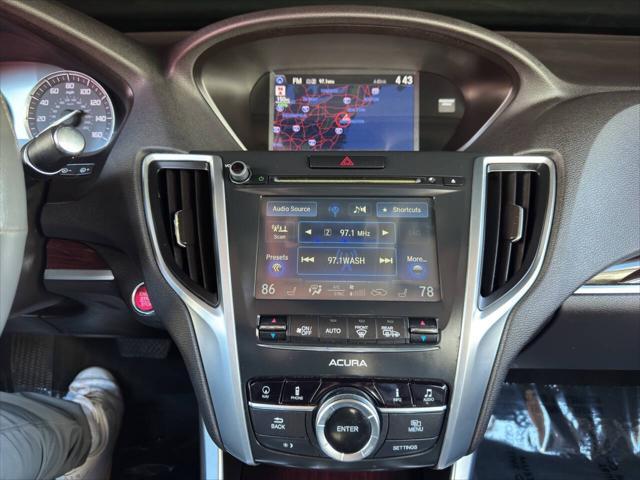used 2016 Acura TLX car, priced at $14,500