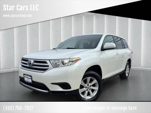used 2012 Toyota Highlander car, priced at $13,999
