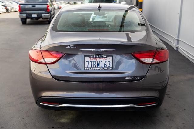 used 2016 Chrysler 200 car, priced at $11,216