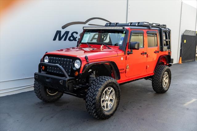 used 2015 Jeep Wrangler Unlimited car, priced at $17,998