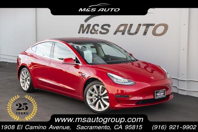 used 2018 Tesla Model 3 car, priced at $26,889