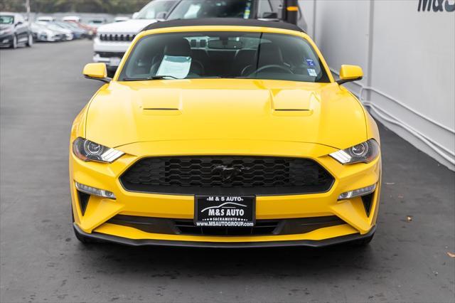 used 2018 Ford Mustang car, priced at $15,879