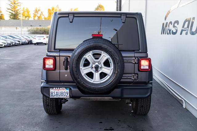 used 2020 Jeep Wrangler Unlimited car, priced at $27,983