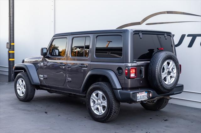 used 2020 Jeep Wrangler Unlimited car, priced at $27,983