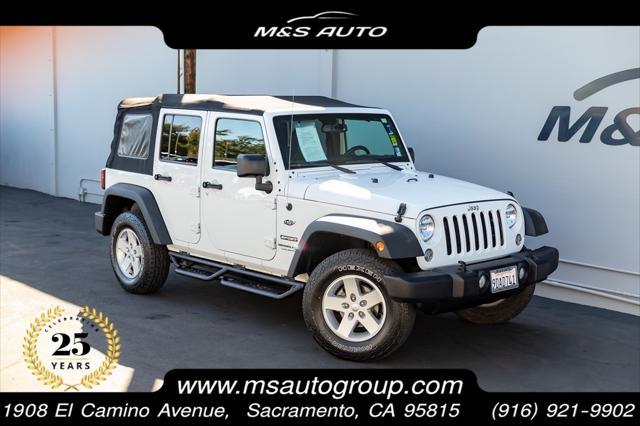 used 2018 Jeep Wrangler JK Unlimited car, priced at $22,889