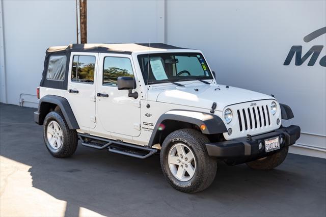 used 2018 Jeep Wrangler JK Unlimited car, priced at $22,088