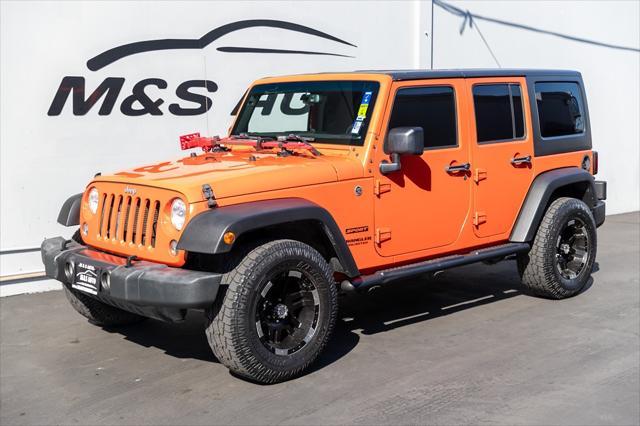 used 2015 Jeep Wrangler Unlimited car, priced at $19,298