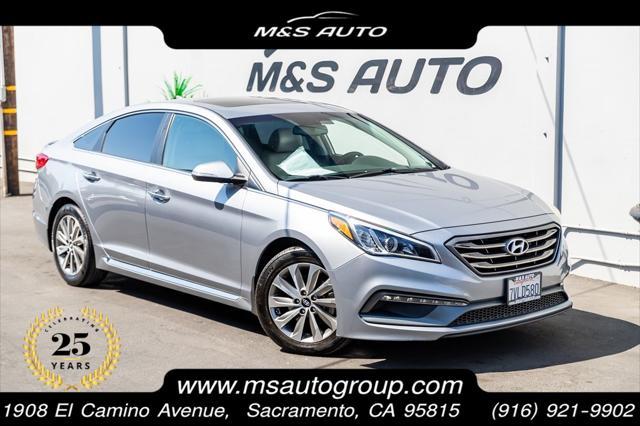 used 2017 Hyundai Sonata car, priced at $15,299