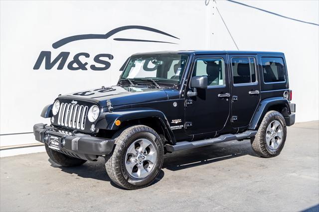 used 2017 Jeep Wrangler Unlimited car, priced at $21,998