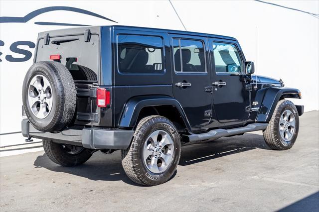 used 2017 Jeep Wrangler Unlimited car, priced at $21,998