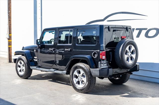 used 2017 Jeep Wrangler Unlimited car, priced at $21,998