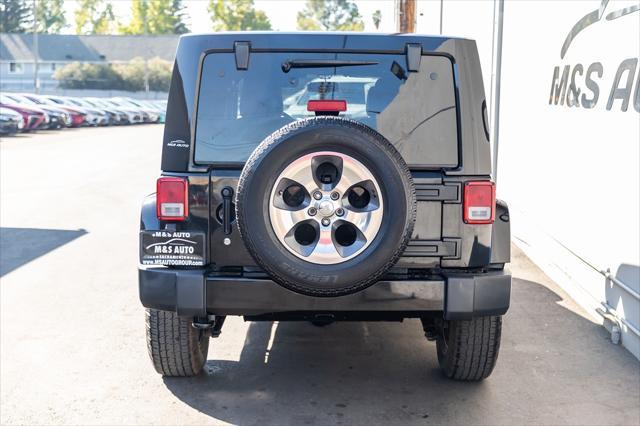 used 2017 Jeep Wrangler Unlimited car, priced at $21,998