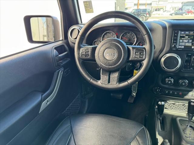 used 2017 Jeep Wrangler Unlimited car, priced at $21,998