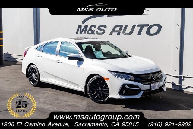 used 2020 Honda Civic Si car, priced at $24,557