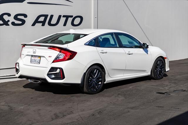 used 2020 Honda Civic Si car, priced at $24,557