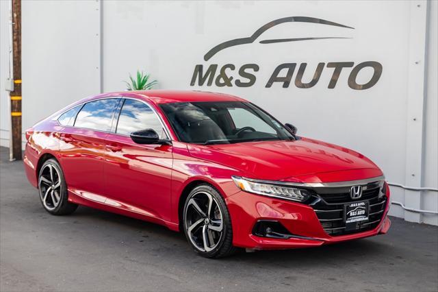 used 2021 Honda Accord car, priced at $25,067