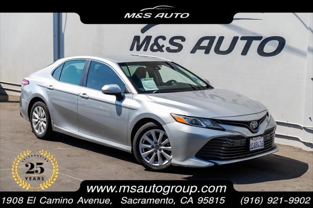 used 2018 Toyota Camry car, priced at $16,553