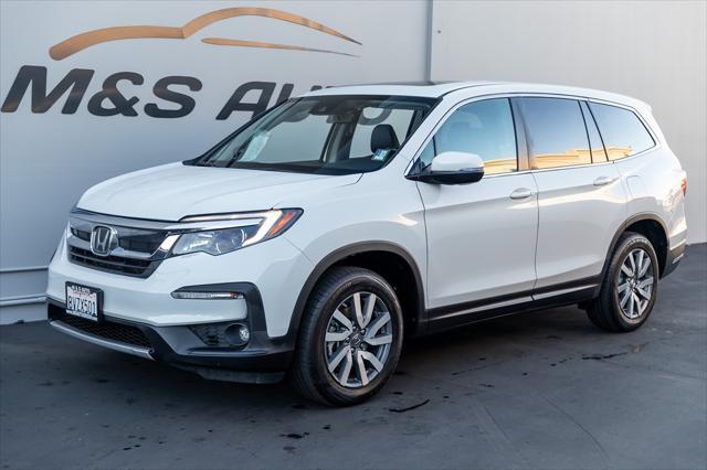 used 2021 Honda Pilot car, priced at $18,299