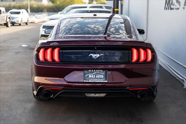 used 2018 Ford Mustang car, priced at $21,998