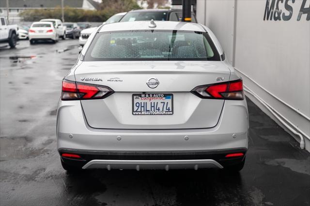 used 2021 Nissan Versa car, priced at $15,494