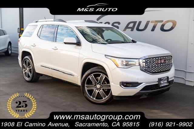 used 2017 GMC Acadia car, priced at $18,444