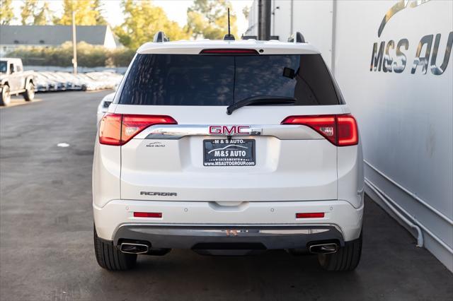 used 2017 GMC Acadia car, priced at $18,444