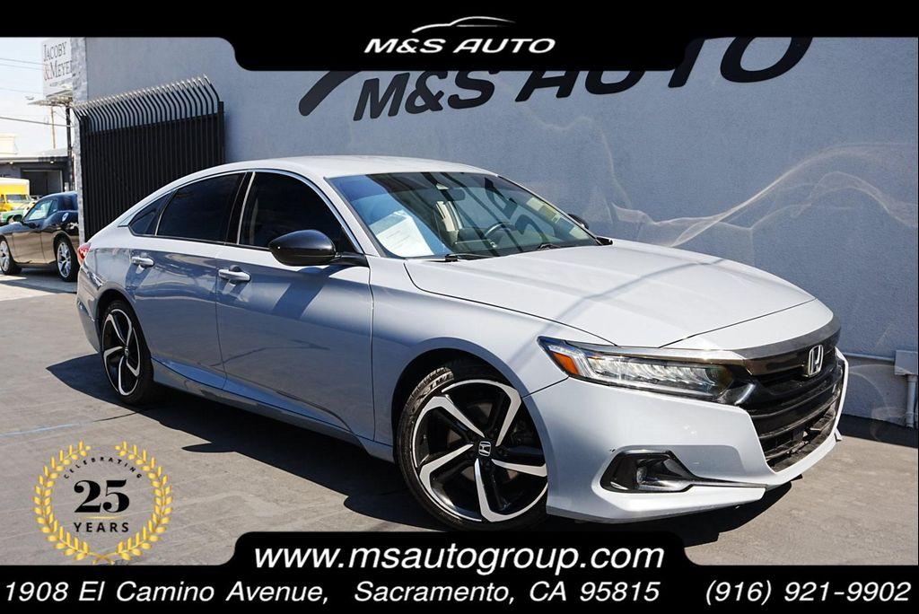 used 2021 Honda Accord car, priced at $22,044