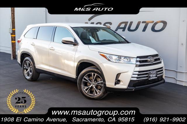 used 2019 Toyota Highlander car, priced at $21,799